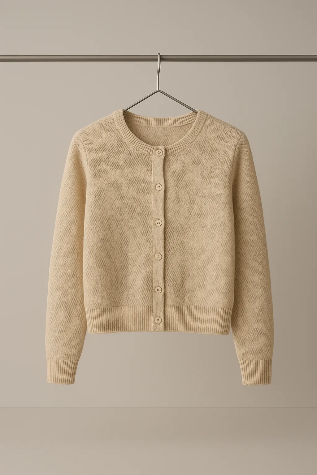 Merino-Cardigan Kalk